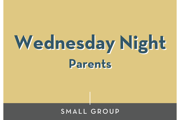 Wednesday Night Family Group