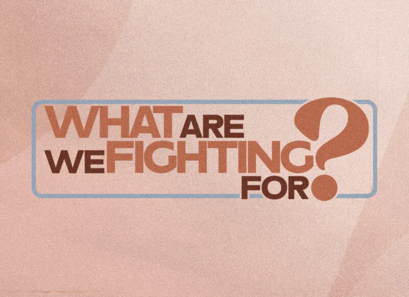 What are we Fighting For?
